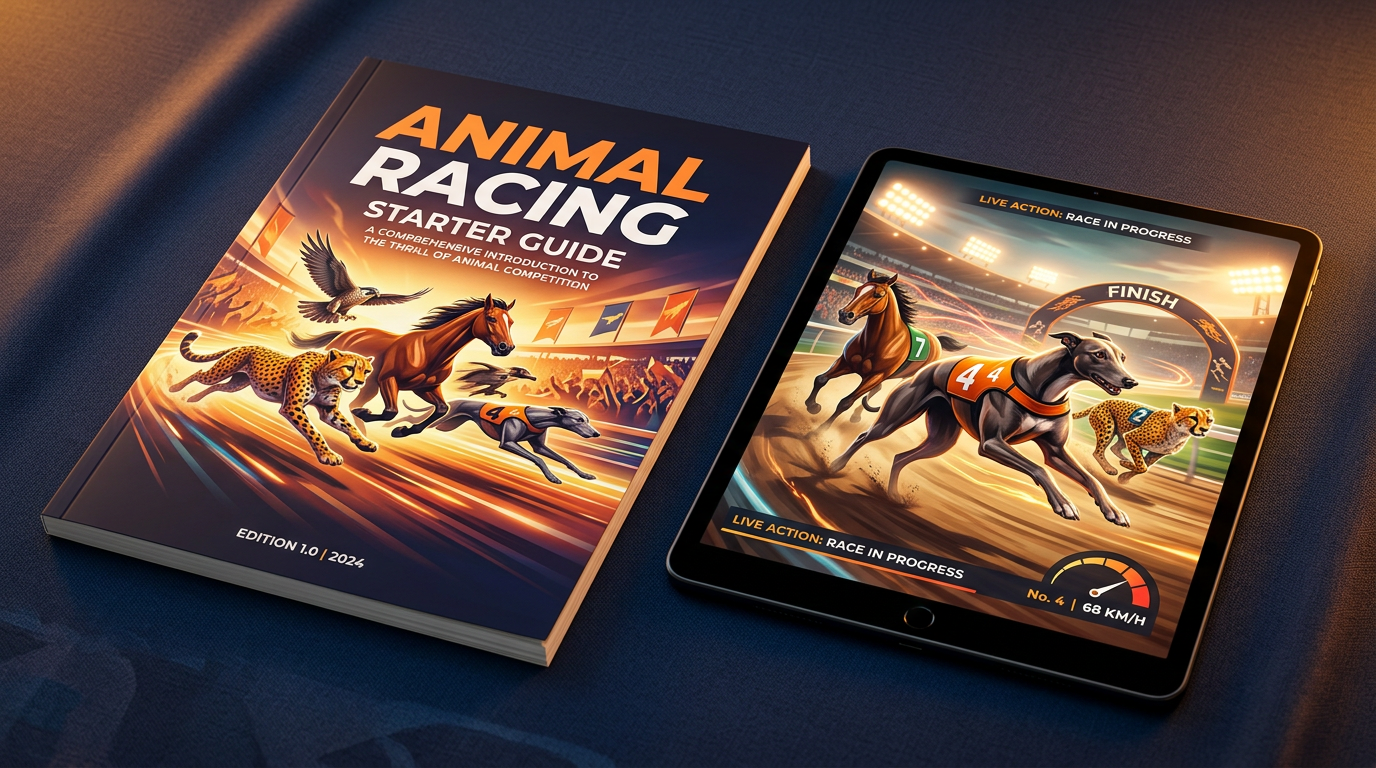 Animal Racing Starter Guide PDF Preview Mockup